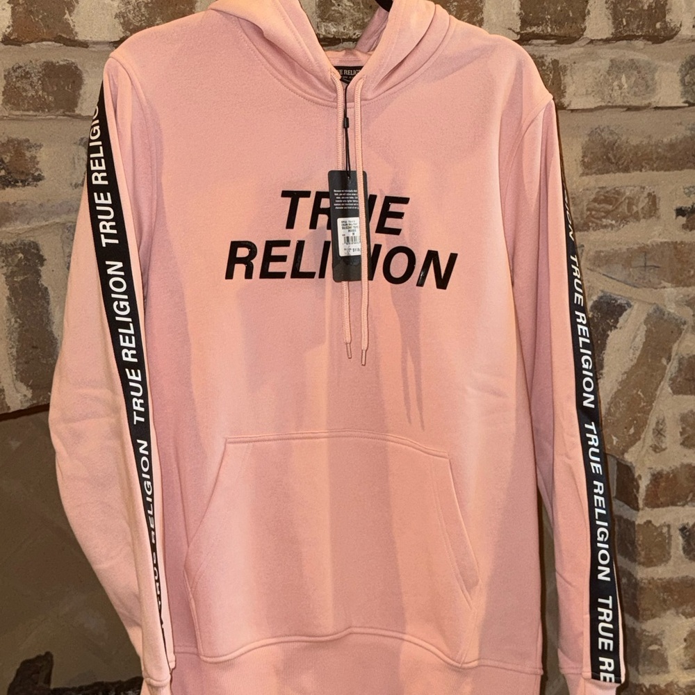 True Religion Pink Hoodie